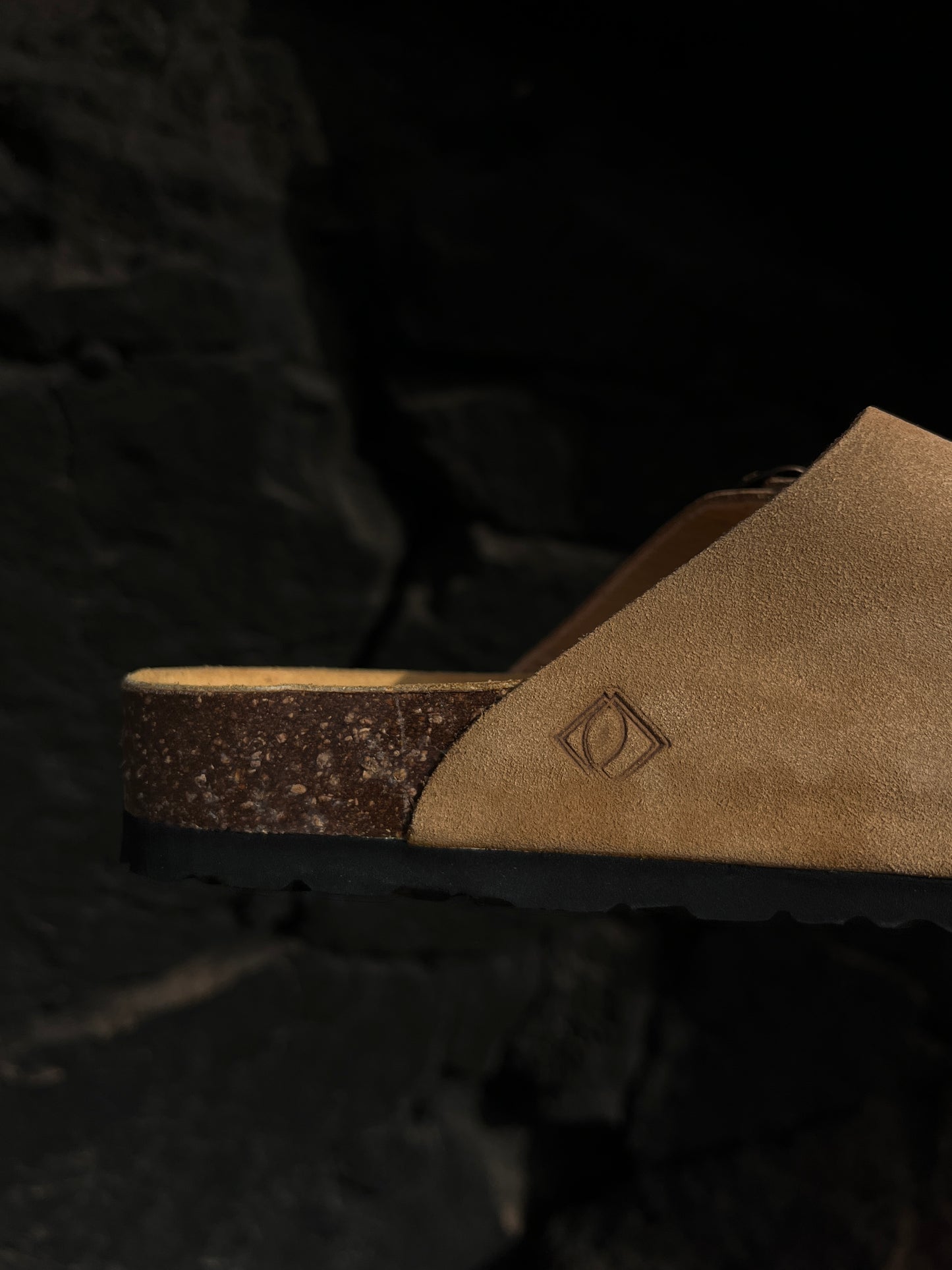 Sandale Ocime Daim en Beige