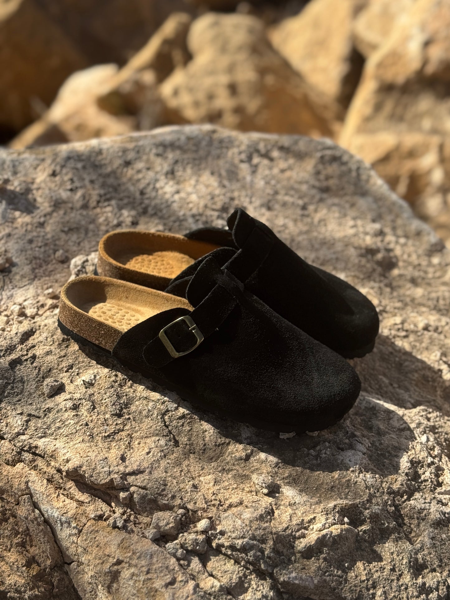 sabot daim Noir