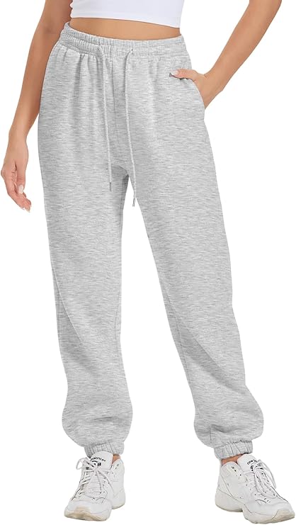jogging gris claire femme