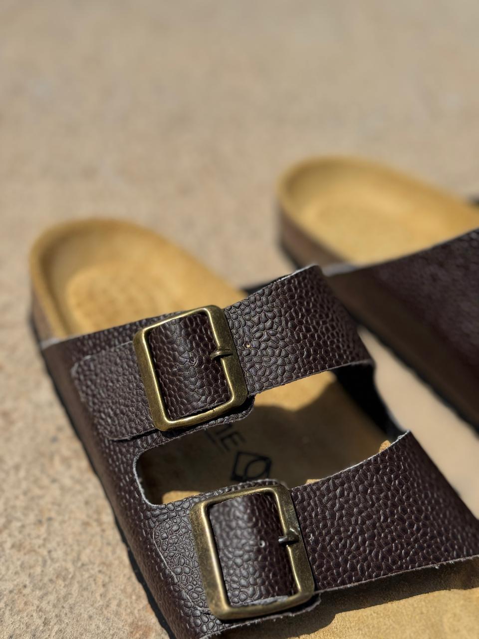 Sandale Ocime cuir marron