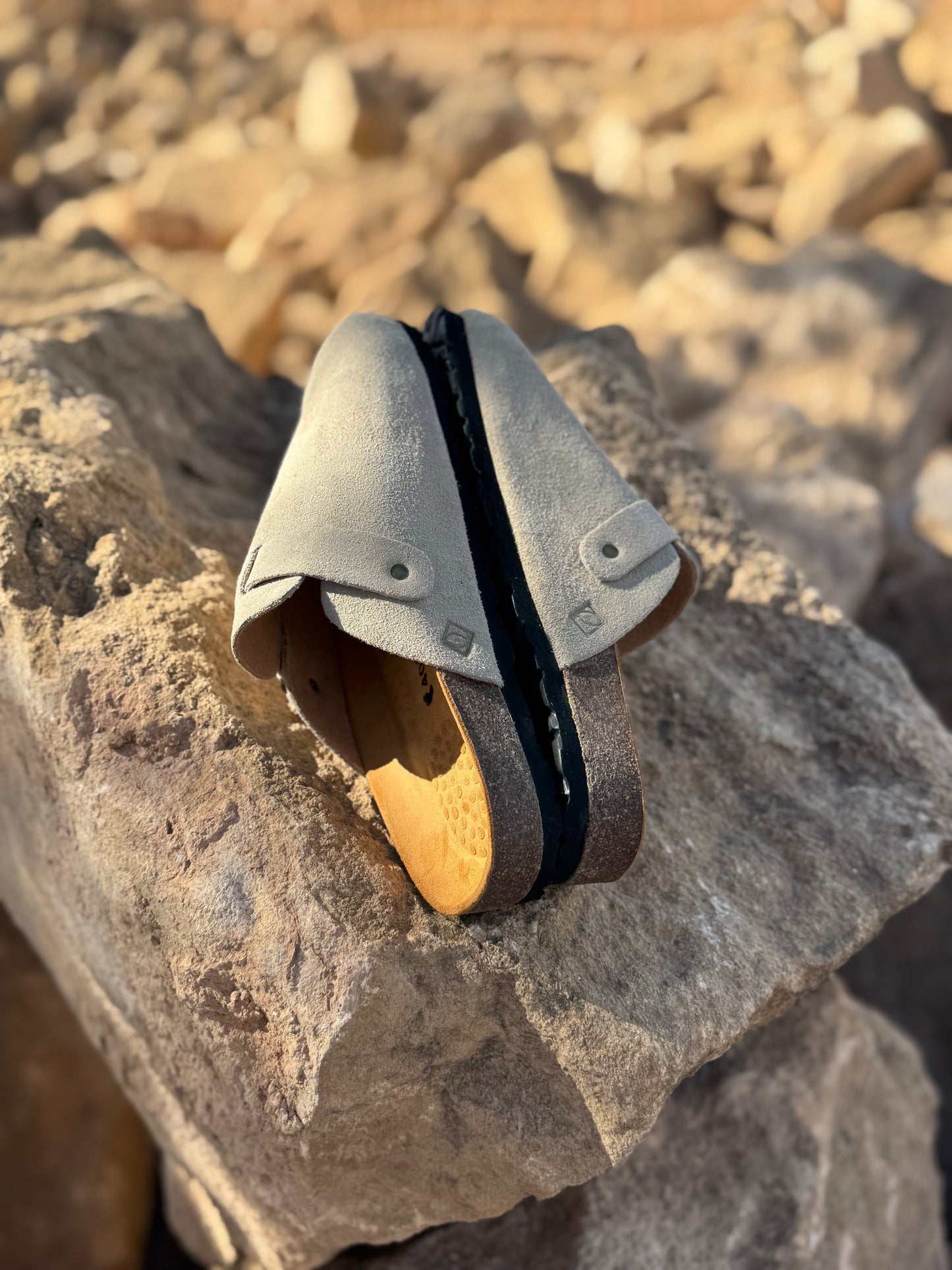 Sabot daim Beige claire