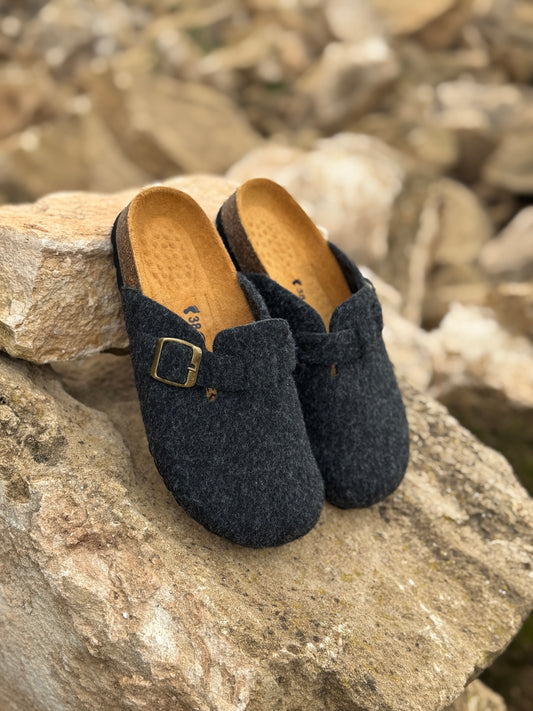 Sabot cachemire Noir