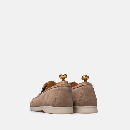 Mocassin en daim Beige pour homme