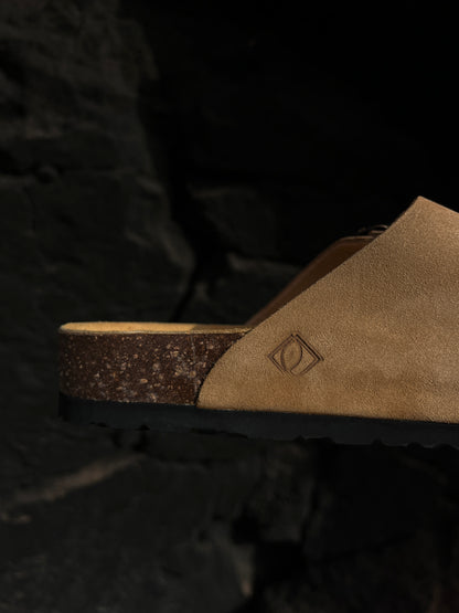 Sandale Ocime Daim en Beige