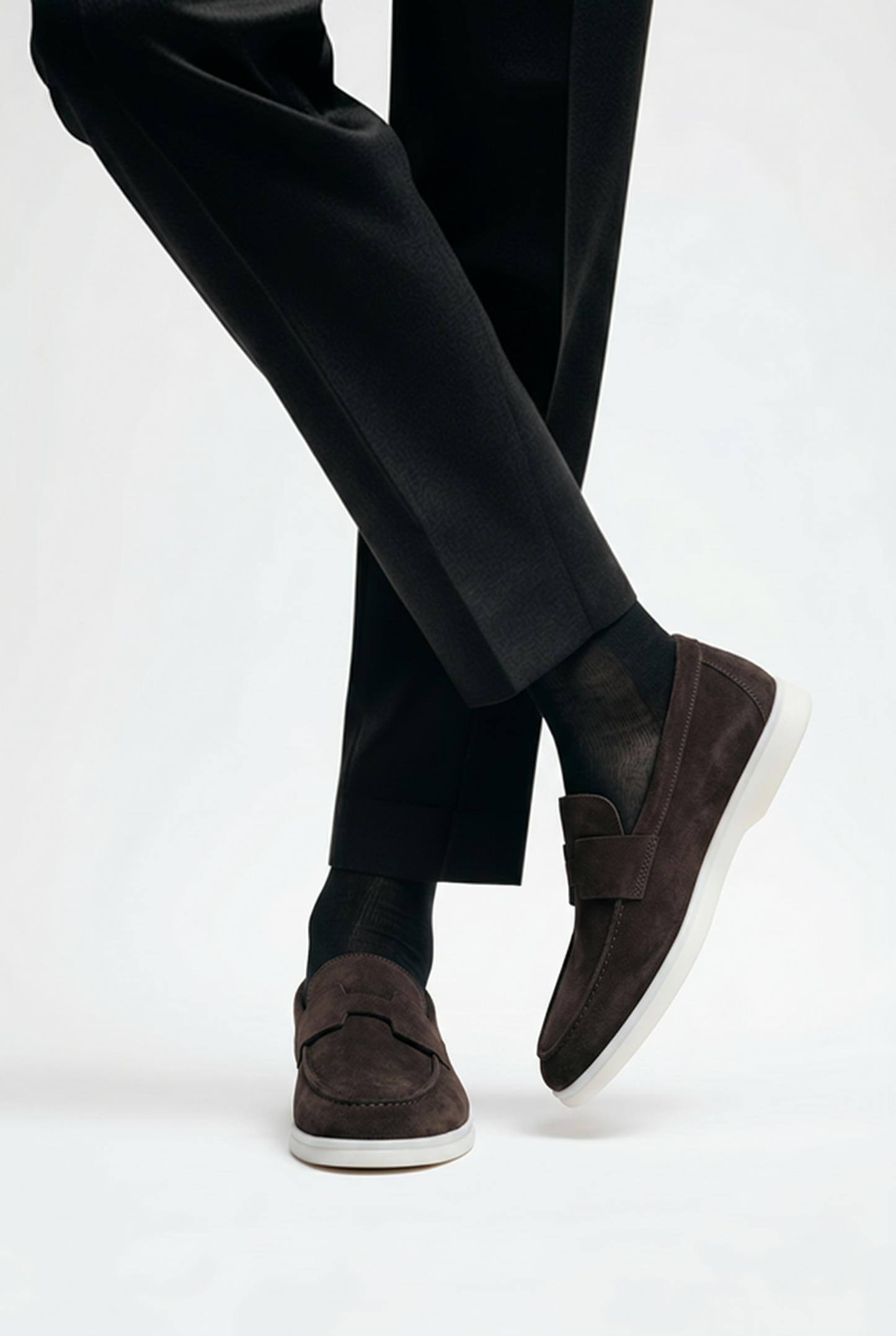 Ocime Heritage en daim Marron pour homme