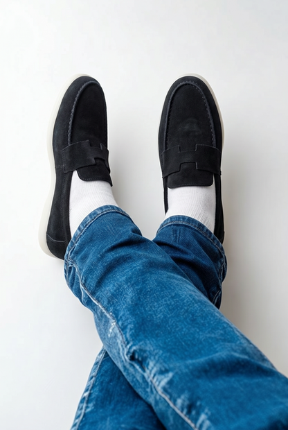 Ocime Heritage en daim noir pour homme