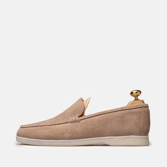 Mocassin en daim pour homme
