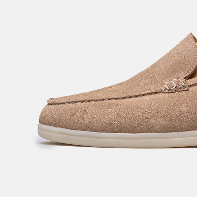 Mocassin en daim Beige pour homme