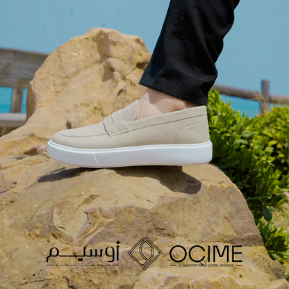 Mocassin softstep en beige