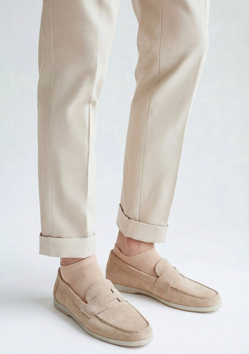 Ocime Heritage en daim beige pour homme