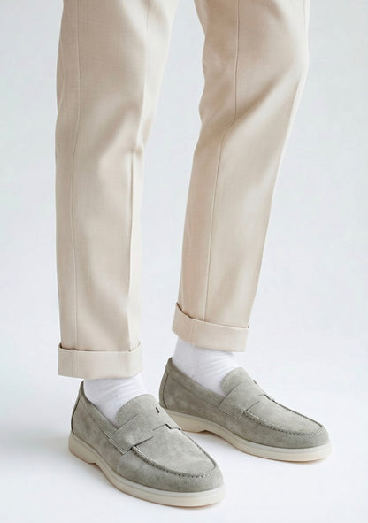 Ocime Heritage en daim vert clair pour homme