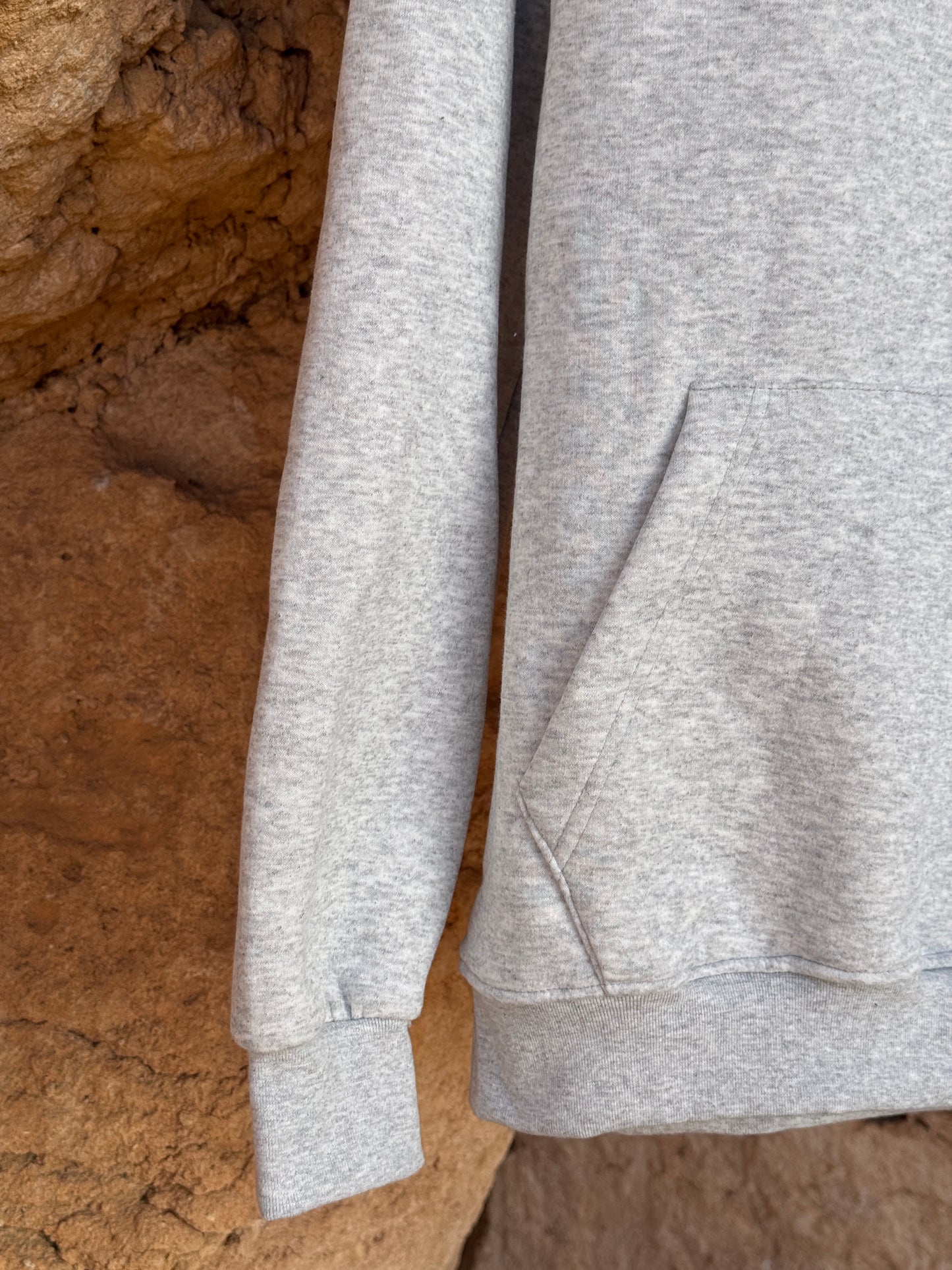 Capuche gris claire  femme