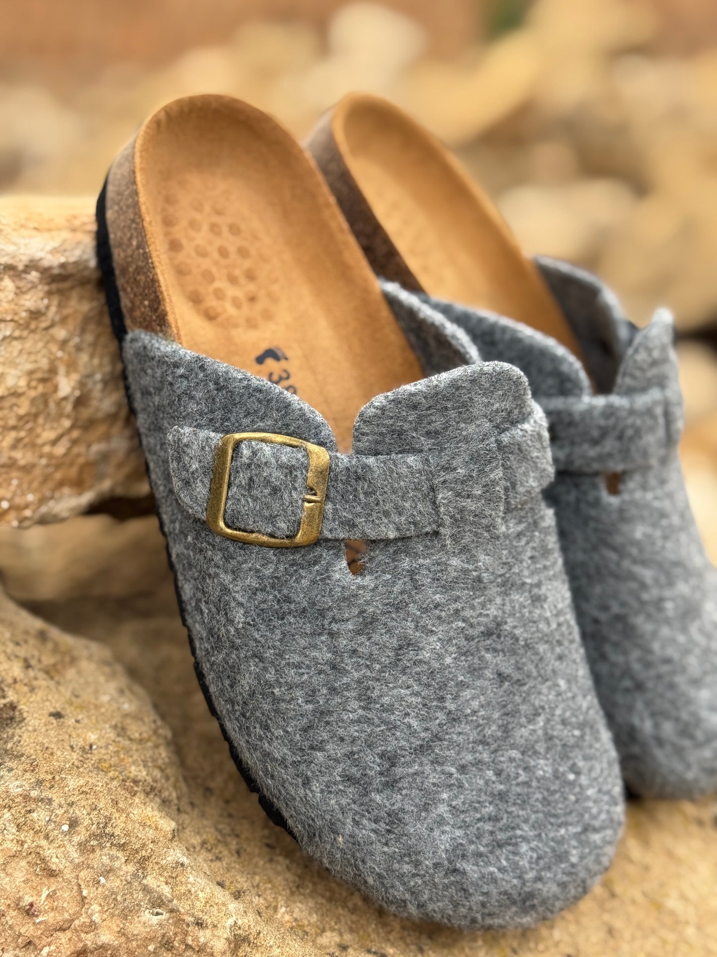 sabot cachemire Gris