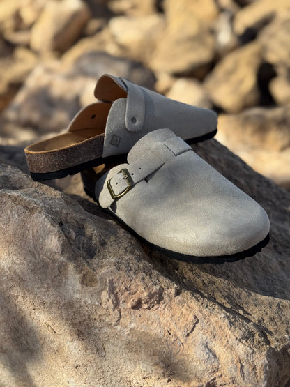 sabot daim Beige