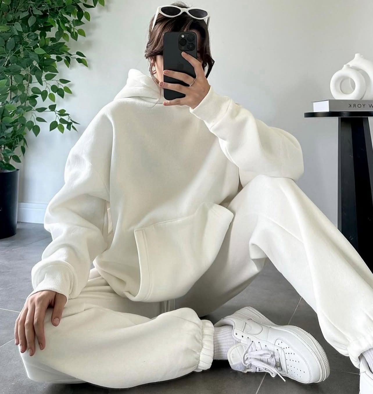 ensemble femme blanc