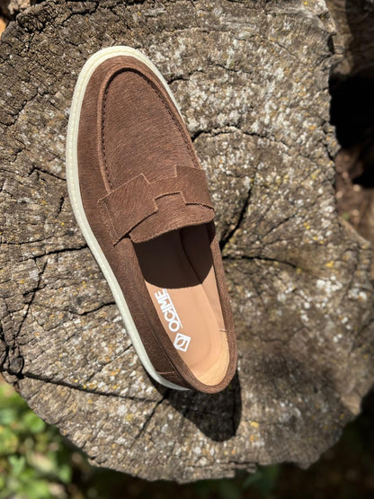 Ocime Heritage en daim pour femme - marron foncé -