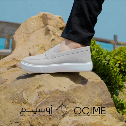 Mocassin softstep en gris