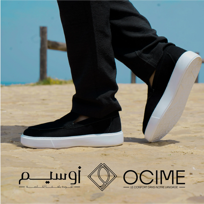 Mocassin Addler en noir