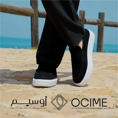 Mocassin Addler en noir