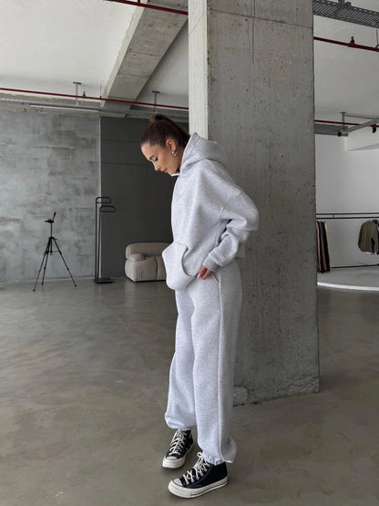 ensemble femme gris claire