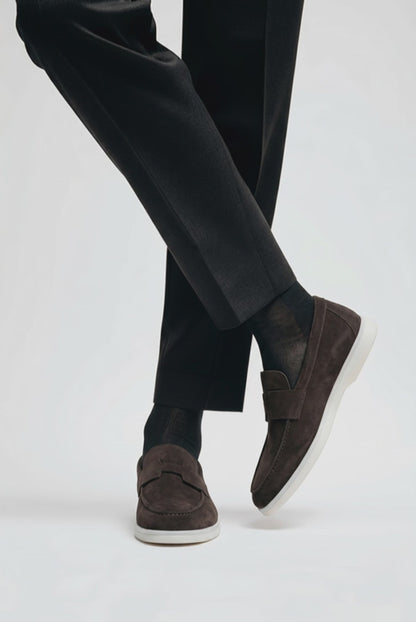 Ocime Heritage en daim Marron pour homme